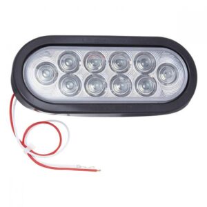 6" LED Clear Oval Light (EA)